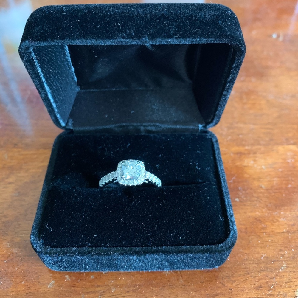 Engagement ring.